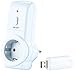 Produktbild revolt Funksteckdosen Set: Funksteckdose SF-211.fs, 1100 W, fernsteuerbar per PC& Notebook (Steckdose)