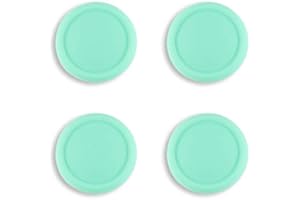 eXtremeRate PlayVital Copri Levette Analogiche per Joycon Switch/Switch OLED, Cover Analogici Silicone Thumb Grip Cappucci Gommini per Nintendo Switch Lite, Menta Verde