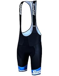 Santini atónico 2 babero C3 Pad Shorts - turquesa, medio