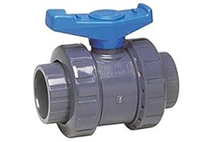 ALLRISE66 Vanne en PVC - SVT pour tuyau Diamètre 40 mm Lot 2 vannes - piscine- aquaponie - hydroponie - jardiboutique