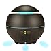 Produktbild VNIUBI Aroma Diffuser, 600ml Luftbefeuchter Holzmaserung Aromatherapie Diffuser Ultraschall Niedrig Wasser Automatische Abschaltung LED mit 7 Farben für Yoga Salon Spa Wohn-, Schlaf-, Zuhause,Black