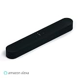 Die smarte & kompakte Soundbar für Fernsehen & mehr: Die Sonos Beam füllt den ganzen Raum mit unglaublichem Sound für TV & Filme, Musik Streaming oder Gaming - per Stimme steuerbar mit Amazon Alexa