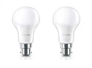 PHILIPS 14W B22 LED Warm White Bulb, Pack of 2 (Stellar Bright)