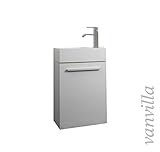 Tür des Unterschranks mit Blum-Scharnier inkl. Soft-Close Funktion, nach rechts öffnend