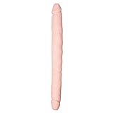Real Dong  Flesh Silicone Double Dildo EasyToys sex toys4 couples