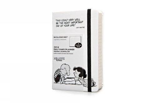 Moleskine Peanuts White 2014 Daily Diary / Planner