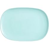 Luminarc Rectangular Dish Sweet Line of Opal 35x24cm | Turquoise, Opal, rectangular shape, glossy finish, 35x24 cm