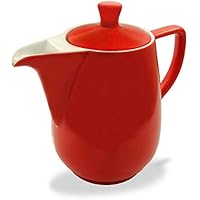 Friesland Kaffeekanne 1,4l Rot Porzellan