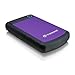 Produktbild Transcend StoreJet 25H3P Anti-Shock 500 GB Externe Festplatte (6,35 cm (2,5 Zoll), 5400 rpm, 8 MB, USB 3.0) grau/violett