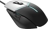  Alienware AW959 Maus USB Optisch 12000 DPI rechts - Mäuse (rechts, Optisch, USB, 12000 DPI, Schwarz, Silber)