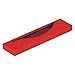 Produktbild LEGO® Fliese 1 x 4 mit offenem Mund mit Zunge (Mack) Rot