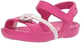  Crocs Mädchen Lina Charm Sandalen,Pink (Candy Pink 6x0), 29/30 EU