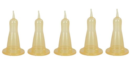Cajou 5 er Pack Ersatz-Sauger für Aufzuchtflasche Anti-Vac
