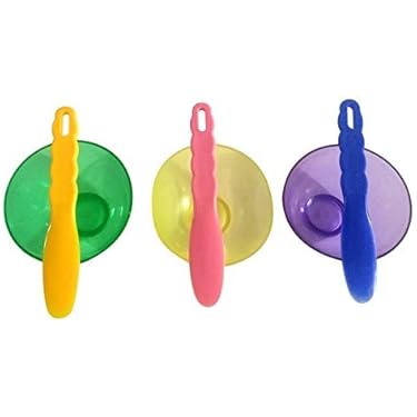 Set di 3 spatole alginato Lab flessibile in gomma e miscelazione ciotola colore venduto da TT dentale Set di 3 spatole alginato Lab flessibile in gomma e miscelazione ciotola colore venduto da TT dentale