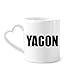Produktbild Fuwuxin Home Yacon Fruit Name Foods Kaffeetassen Keramik-Keramiktasse mit 12oz Geschenk