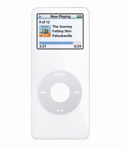 Preisvergleich Produktbild Apple iPod nano MP3-Player 4 GB weiss