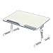 Produktbild C-Xka Portable Laptop Tabelle Faltbare & langlebige Design-Standplatz-Schreibtisch-justierbarer Winkel u. Höhe Einfacher Aufzug Faule Tabelle Kleiner Schreibtisch