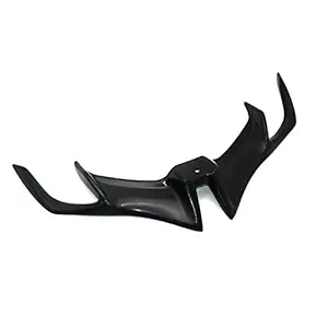 AllExtreme EXR15VC Winglet 2.0 for Yamaha R15 V3 Wiser Cap/Light Visor Cap (Black)