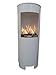 Produktbild Gelkamin Ethanolkamin Modell Säule 100 cm hoch / Weiss / Breite: 37cm / Höhe: 100 cm / Tiefe: 35 cm / Gewicht: Ca. 10 kg / Für den Betrieb mit Bioethanol oder Brenngel / Material: Metall, Pulverbeschichtet / Heizleistung: Etwa 3,5 KW / Weder Ruß noch Dreck / Sparsamer Verbrauch / Wartungsfrei