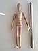 Produktbild Männliche Modellpuppe / Gliederpuppe / Mannequin ca. 30 cm hoch aus Buchenholz ideal als Modell