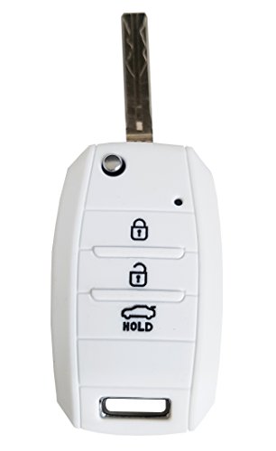 CK+ Funda para llave de coche Kia, de Silicona, para Rio, Ceed, Picanto, Optima, Carens