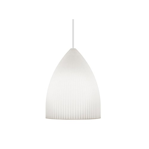 Vita Suspension Lamp Ripples Curve White