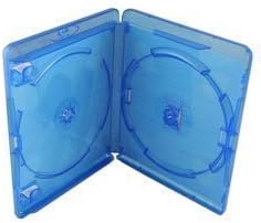 Vision Media 25 X Amaray Double Blu Ray Case - Replacement Case 15mm Spine