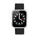 Produktbild Glowjoy Fitness Armband Trackers Wasserdicht Uhr Mit PulsmesserSmart Watch Armbanduhr für Damen Herren Kinder Kompatibel für Android iOS Mit Schrittzähler Kalorienzähler Blutdruckmesser (Silber)