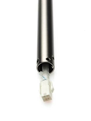 Westinghouse 7886840 Verlängerungstange Metall, gebürstetes aluminium, 46 x 2.18 x 2.18 cm - 2