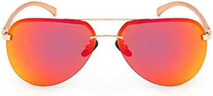 Unisex Wide Frame Extra Large Aviator Sunglasses,Yellow-OneSize