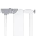 Safetots Chunky Wooden Pressure Fit Stair Gate 74 - 97 cm, (74 - 81cm) White