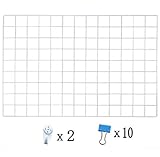 DIY Hierro Rejilla Cuadrícula Panel /Multifunción metal Mesh pared foto...