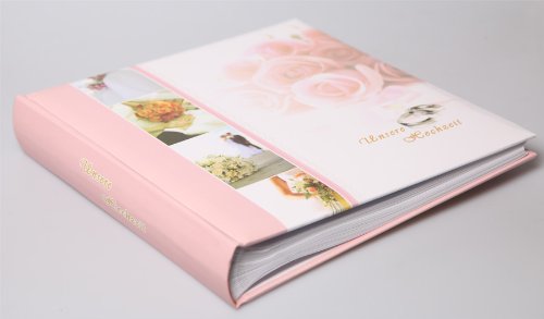 Ringe Hochzeit Fotoalbum in 30×30 cm 100 Seiten Foto Jumbo Album Hochzeitsalbum - 3