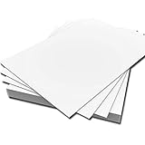 Tarjeta blanca de 300 g/m² de alta calidad.
