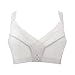 Produktbild XUHONGTAO Copa Suave de ventilación de Gran tamaño sin bordes recogidos Sujetador ancho de Correa para EL hombro gris claro 44D / 100D