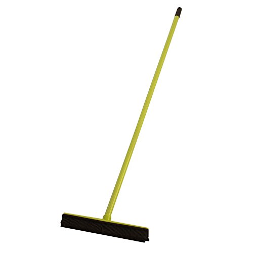 Besen Gummibesen Friseurbesen Schrubber Bodenwischer Wasserschieber mit Gummilippe - 2