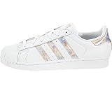  adidas Originals Kids Girl\'s Superstar Iridescent J (Big Kid)