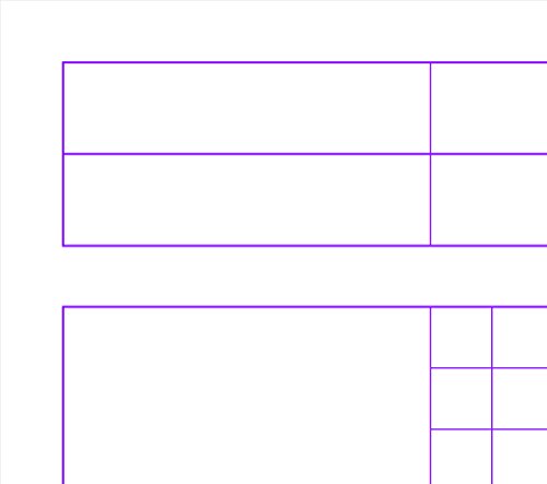 Clairefontaine Collegeblock (mikroperforiert mit Ringbuchlochung farbige Blätter, DIN A4+, 22,5 x 29,7 cm, 120 Blatt, 90g, kariert mit Rahmen) farbig sortiert,5 Stücke - 2