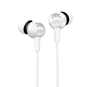 (Renewed) JBL C100SI Wireless Bluetooth In Ear Headphone with Mic (White)