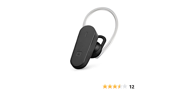 SBS Auricolare Mono Bluetooth con Archetto e Microfono Integrato per  Musica, Podcast e Chiamate, Leggero , 6 Grammi di Peso per Smartphone, PC,  Tablet : Amazon.it: Elettronica