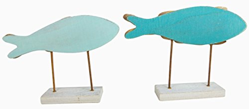 khevga maritime Deko Bad Fische 2er Set - 4