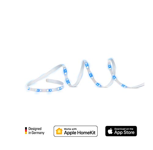 Eve Light Strip - Ruban à LED intelligent - toutes les nuances de blancs et de couleurs - 1 800 lumens - aucune passerelle requise - Apple HomeKit
