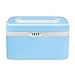 Produktbild Generic Zahlenschloss Medizinschrank mit Separate Fächer kindersichere Pille Fall Aufbewahrungsbox Box Größe 27,9 x 18,8 x 15,7 cm Blau