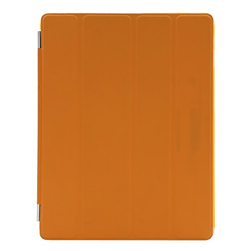 Besmall Neu Ultra Slim Edles iPad 2 3 4 Hülle – Smart Cover Leder Case Schutz Hülle Tasche + Back Case – inkl. Displayschutzfolie Reinigungstuch Stift mit Multi Ständer Auto Sleep Wake (iPad 2/3/4, Farbe:Weiß) - 6