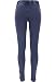 Urban Classics TB1056 Ladies Denim Jersey Leggings Women Streetwear Trousers, Indigo, Medium