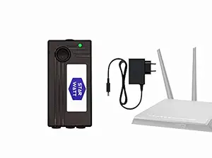 STARWATT WiFi Router UPS Dual 12V 1A + 12V 1A Output with 12V Adaptor for Router, Intercom, Set-top Box