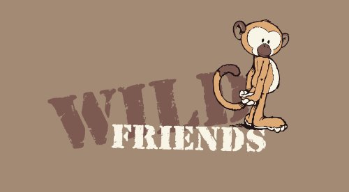 Imagen 2 de Nici 33043 Wild Friends - Mono de peluche, 12 cm [Importado de Alemania]