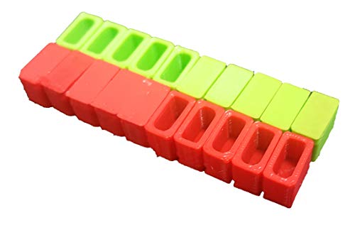 PRCJ xt30 lipo caps 3d Printed flexible pla.. x10 red x10 green