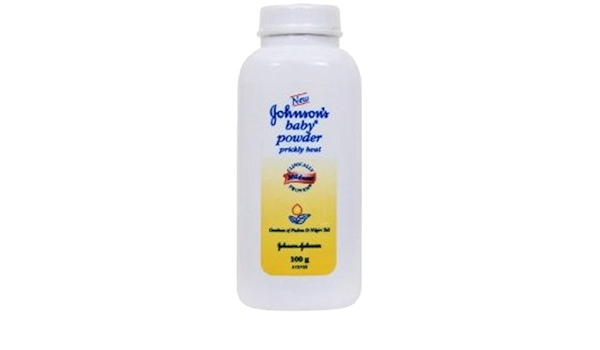 johnson's baby powder for prickly heat