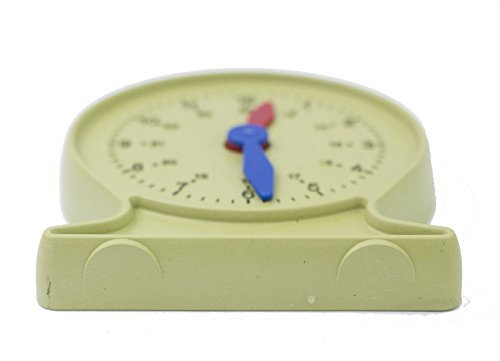 Lernuhr für Schüler Uhrzeit lernen Wie spät ist es? Übungsuhr für Kinder in Vorschule und Grundschule synchrone Uhr - 2